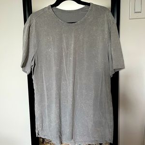 Lululemon Men’s Large Fundamental T-Shirt Stoney Grey